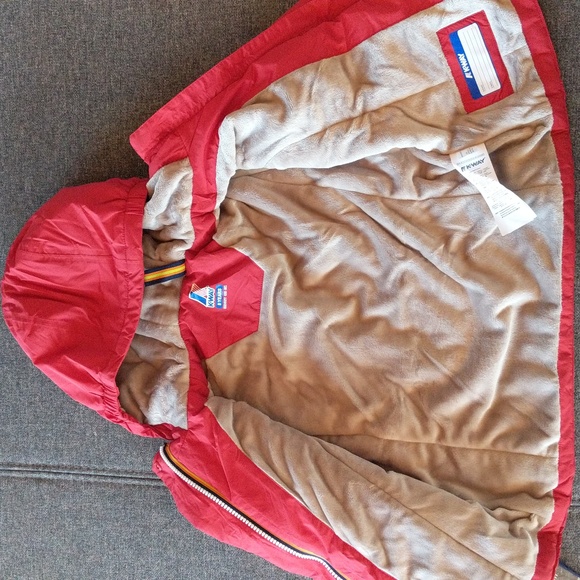 NWT K-Way Lily Micro Ripstop Marmottablue Depth Jacket - Picture 5 of 16